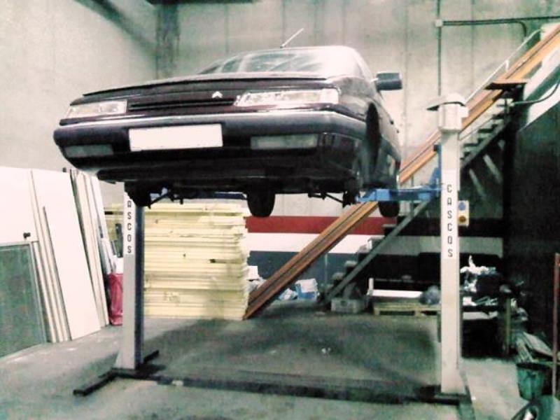 Cambio de pastillas de freno del Citroën XM